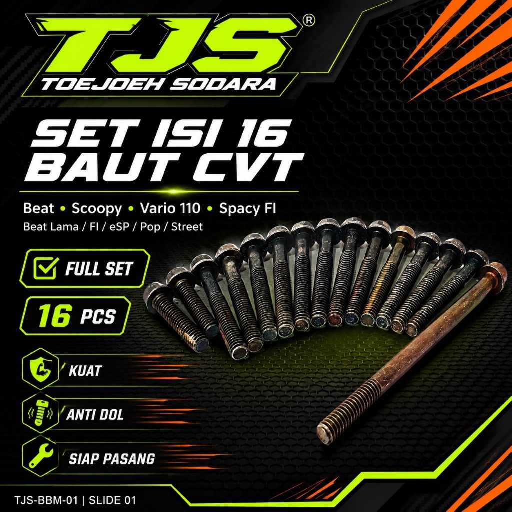 SET ISI 16 BAUT BLOK CVT BAK CVT BEAT LAMA FI ESP SCOPY FI VARIO 110 FI CBS BEAT POP STRET · gambar 1