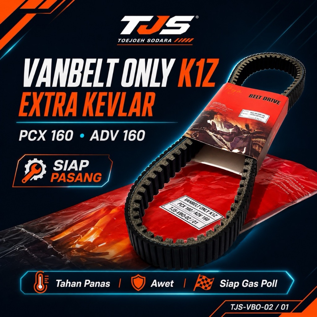 VANBELT ONLY K1Z EXTRA KEVLAR VBELT PCX 160 ADV 160 · gambar 1