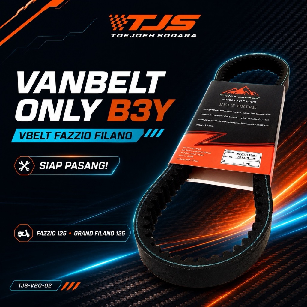 VANBELT ONLY B3Y VBELT FAZZIO FILANO · gambar 1