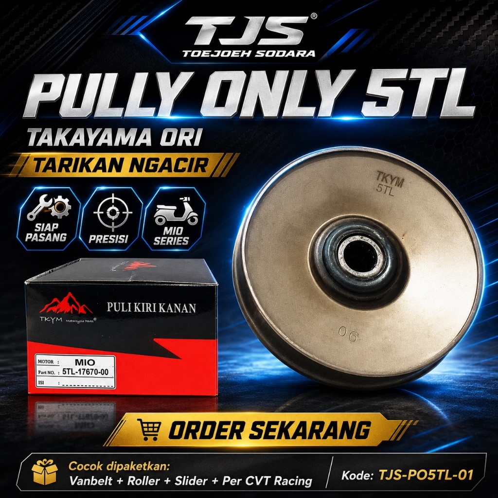 PULLY ONLY 5TL TAKAYAMA ORI TARIKAN NGACIR MIO SPORTY SOUL FINO KARBU L/R · gambar 1