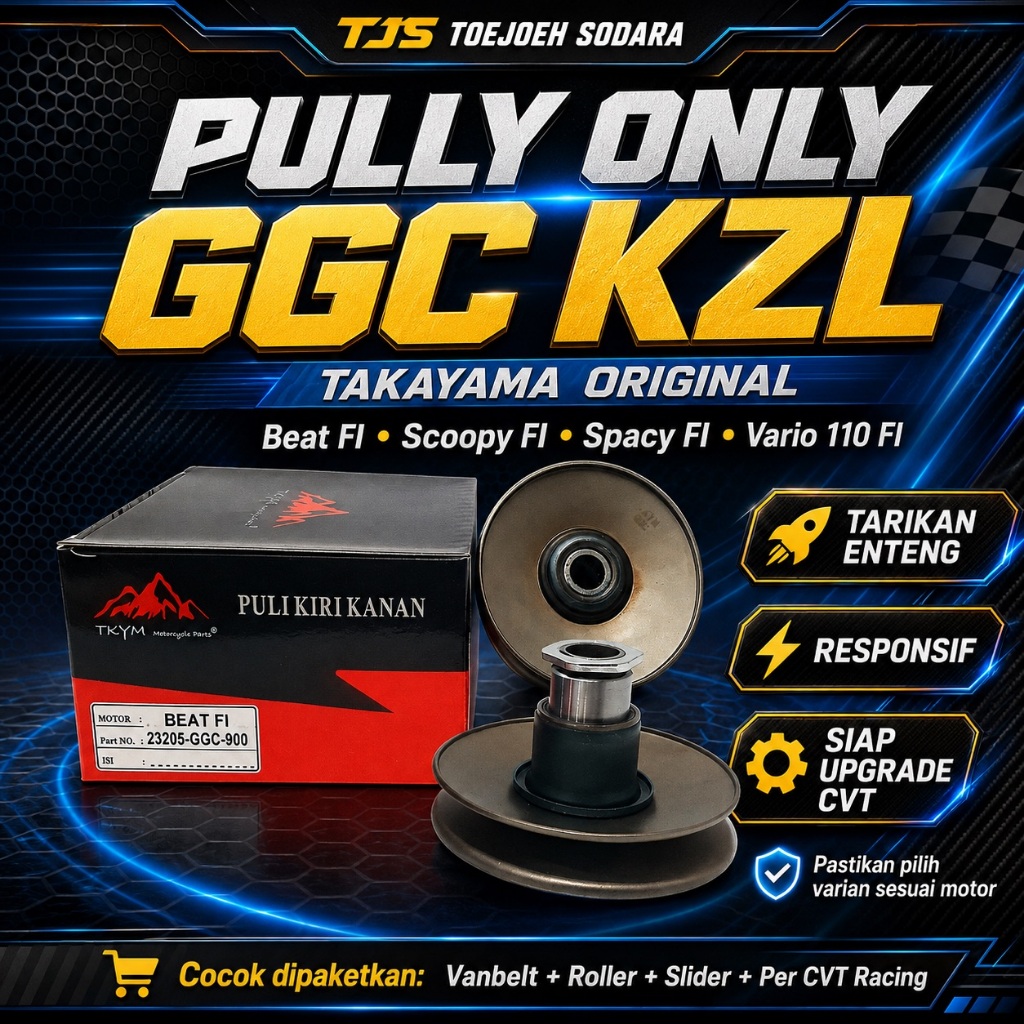 PULLY ONLY GGC KZL TAKAYAMA ORIGINAL BEAT FI SCOOPY FI SPACY FI STATER KASAR VARIO 110 FI · gambar 1
